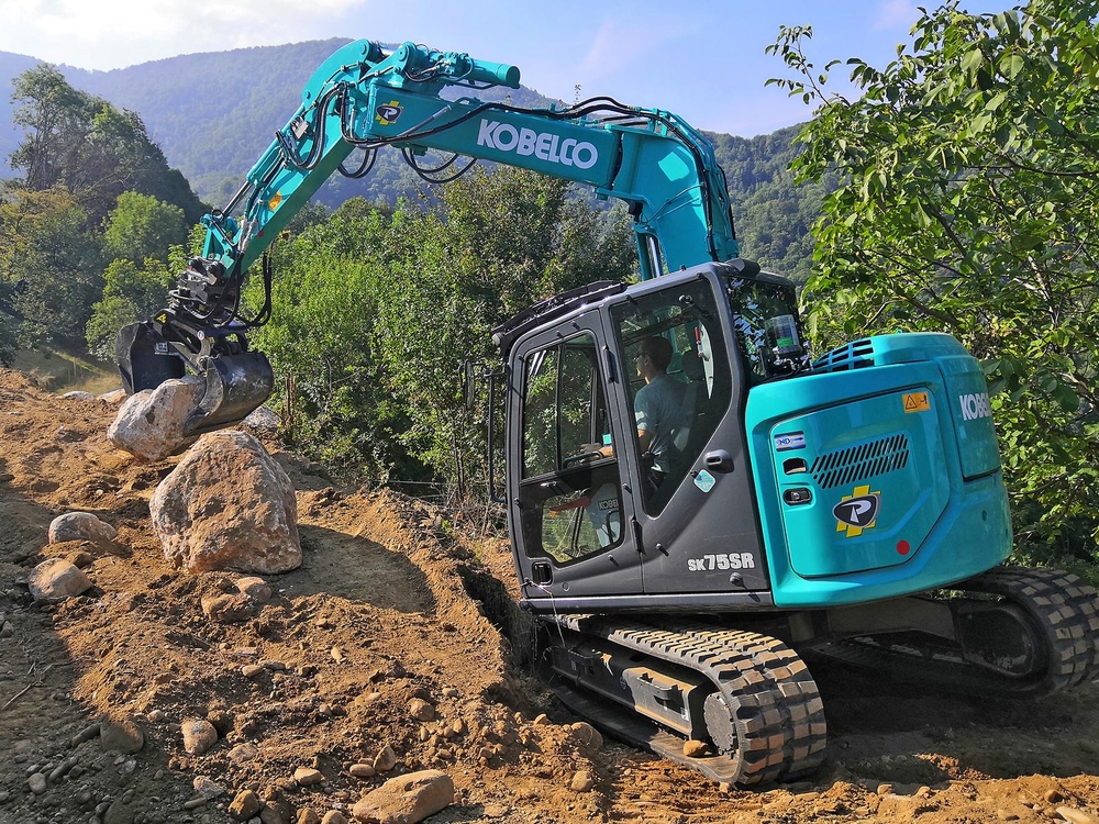 Kobelco auf der GaLaBau