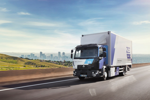 Renault Trucks investiert weiter in Elektromobilität. Ab 2023 wird eine vollelektrische Baureihe von Renault Trucks für jedes Marktsegment verfügbar sein. Bild: Renault Trucks